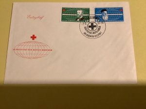 German Democratic Republic Red Cross1 postal cover item Ref A569