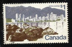Canada #599a   13 1/2 x 13