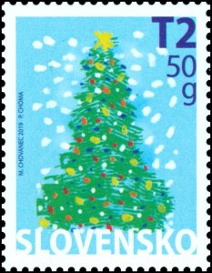 Slovakia Stamps - Christmas Post 2019
