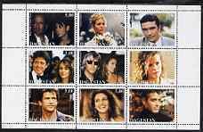DAGESTAN - 1999 - Movie Stars - Perf 9v Sheet - Mint Never Hinged -Private Issue