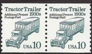 # 2458 MINT NEVER HINGED 1930'S TRACTOR TRAILER