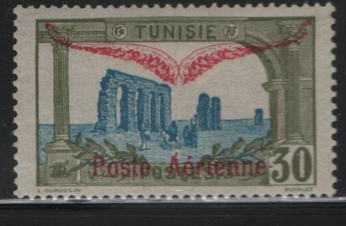 TUNISIA , C2, HINGED, 1920 Ruin's of Hadrian's Aqueduct