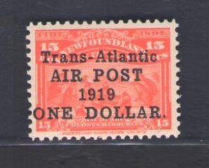 1919 Newfoundland, Stanley Gibbons n. 143b, MLH*