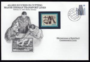 WWII 1945 Danbury 1995 CTO 4 Covers Philippines USA Air Iwo Jima Tokyo War #W109