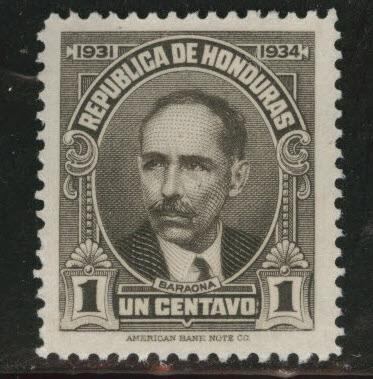 Honduras  Scott 298 MNG 1931 stamp