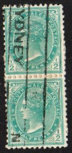 New South Wales Sc #109 Used pair