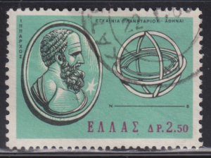 Greece 835 Hipparchus and Astrolabe 1965