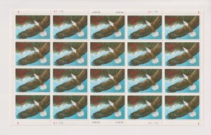 U.S. Sc #2542, $14 Eagle MNH Sheet/20, Cat. $775 (S30143)