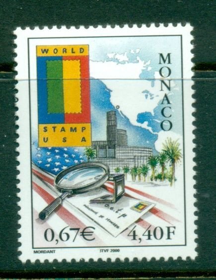 Monaco 2000 World Stamp Expo MUH