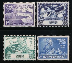 FALKLAND ISLANDS 103-106 1949 UPU