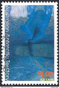 AUSTRALIAN ANTARCTIC TERRITORY (AAT) 1996 QEII $1, Multicoloured,Painting by ...