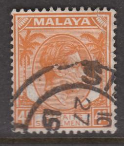 Straits Settlements Sc#240a Used