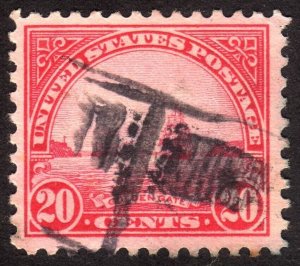 1923, US 20c, San Francisco Bay, Used, Sc 567