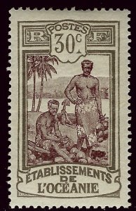 French Polynesia SC#35 Mint VF...French Polynesia is Hot!