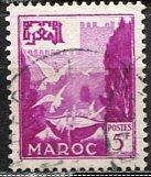 French Morocco 1952: Sc. # 271; O/Used Single Stamp