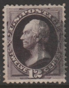 U.S. Scott Scott #162 Clay Stamp - Used Single