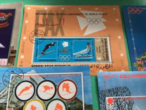 Sapporo Olympic City 1972 8 stamps sheets A20168