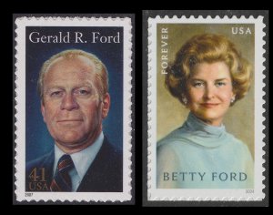 US 4199 5852 Gerald Betty Ford 41c F set 2 MNH 2007 2024