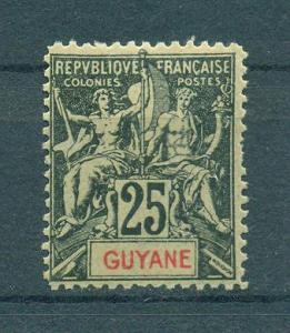 French Guiana sc# 42 mlh cat value $20.00