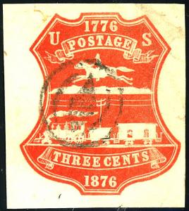 U.S. #U218 Used Target Cancel