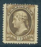 209 Average Mint Heavy Hinge Q376C