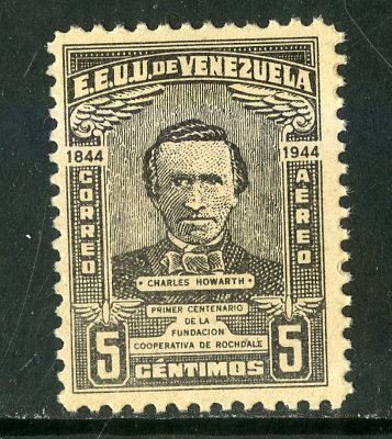 VENEZUELA C199 MNH BIN .50 POLITICIAN