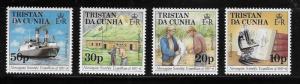 Tristan Da Cunha 1987 Norwegian Scientific Expedition Sc 416-419 MNH A897