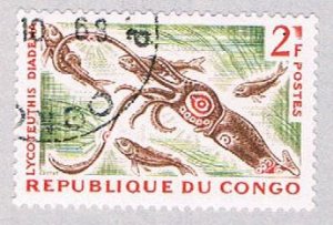 Congo DR 119 Used Squid  (BP38525)