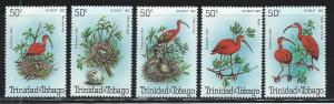 TRINIDAD & TOBAGO SC# 328a-e F-VF MNH 1980