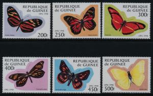 Guinea 1424-9 MNH Butterflies