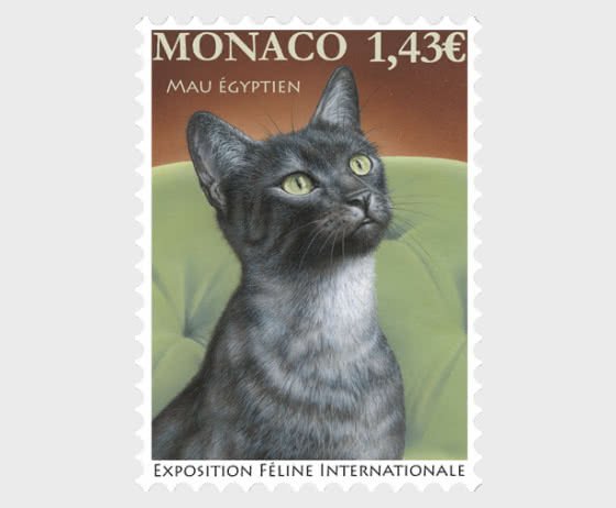 Stamps of Monaco ( pre order ) 2022 -  International Cat Show .