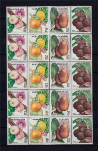 Malaysia 1999 & 2000 MNH Large Lot Sheets & Blocks Flowers Millenium #C967