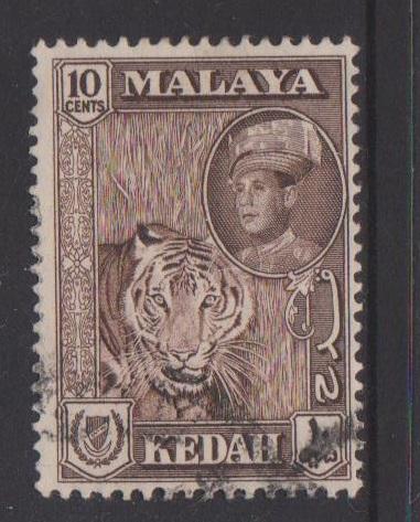 Malaya Kedah Sc#88 Used