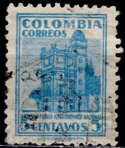 Colombia; 1948: Sc. # 565: Used Cpl. Set