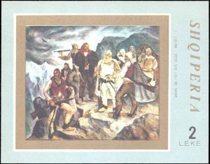 Albania #1388-1394, Complete Set(7), 1971, Never Hinged