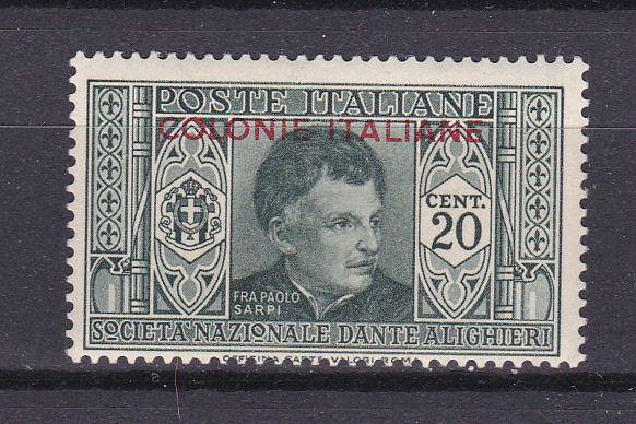 ITAL.COLONIES-GENERAL   3 MH 1932 20c Dante Ovpt.