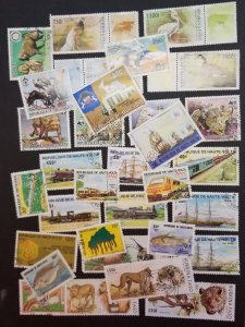 BURKINA FASO Used CTO Stamp Lot T3716