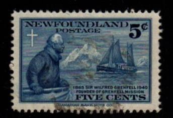 Newfoundland - #252 Sir Wilfred Grenfell - Used