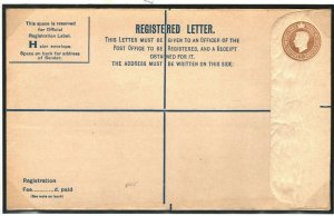 GB KGVI *PA&Co* PROVISIONAL Registered Postal Stationery RP60 Unused 1946 E125