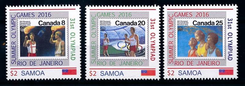 [70090] Samoa 2016 Olympic Games Rio  MNH