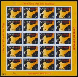 2005 Child Health Awareness Sc 3938 MNH full 37c mint pane of 20