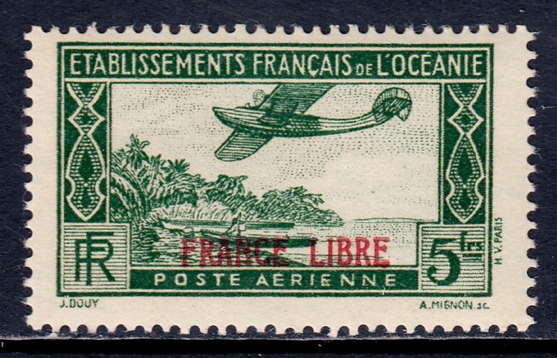French Polynesia - Scott #C2 - MNH - Gum bumps - SCV $7.25
