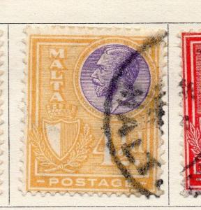 Malta 1926-28 Early Issue Fine Used 4.5d. 159317