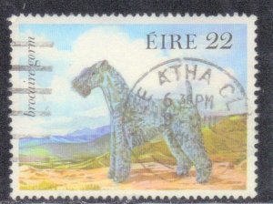 IRELAND   SC# 563 **USED** 22p 1983  KERRY BLUE TERRIOR  SEE SCAN