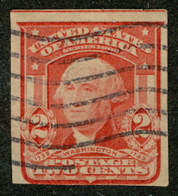 US #320 XF used, nice large margins,  SUPER FRESH!