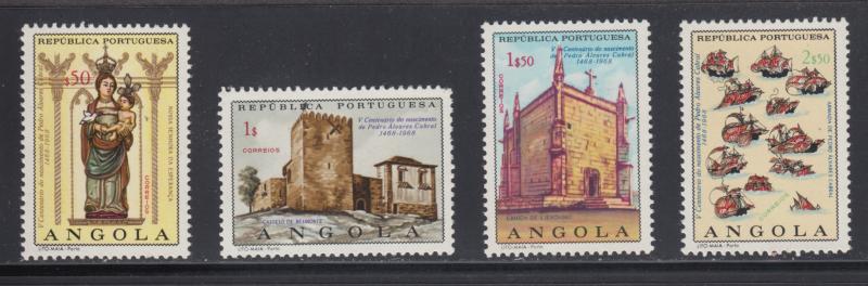 Angola   #542-45   mnh    cat $2.55