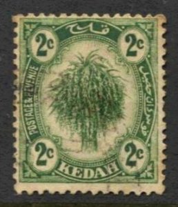 STAMP STATION PERTH Kedah #25a Sheaf of Rice Used Wmk. 4-Type II -1940-CV$10.00