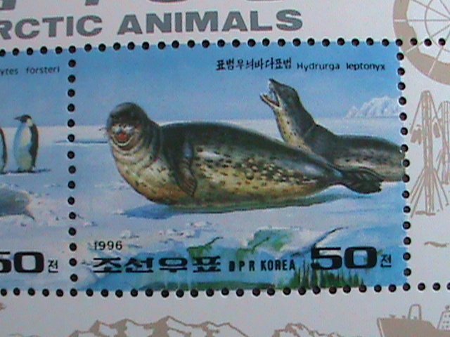 ​KOREA STAMP 1996-SC#3544  LOVELY POLAR ANIMALS- MNH S/S VERY FINE