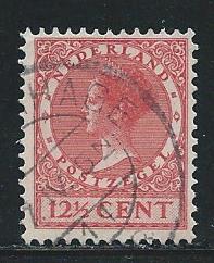 Netherlands 179 1926-39 12 1/2c Queen single Used