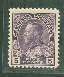 Canada #112v Unused Single